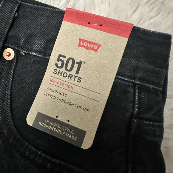 🆕 501® ORIGINAL FIT HIGH RISE WOMEN'S SHORTS - Picture 4 of 7